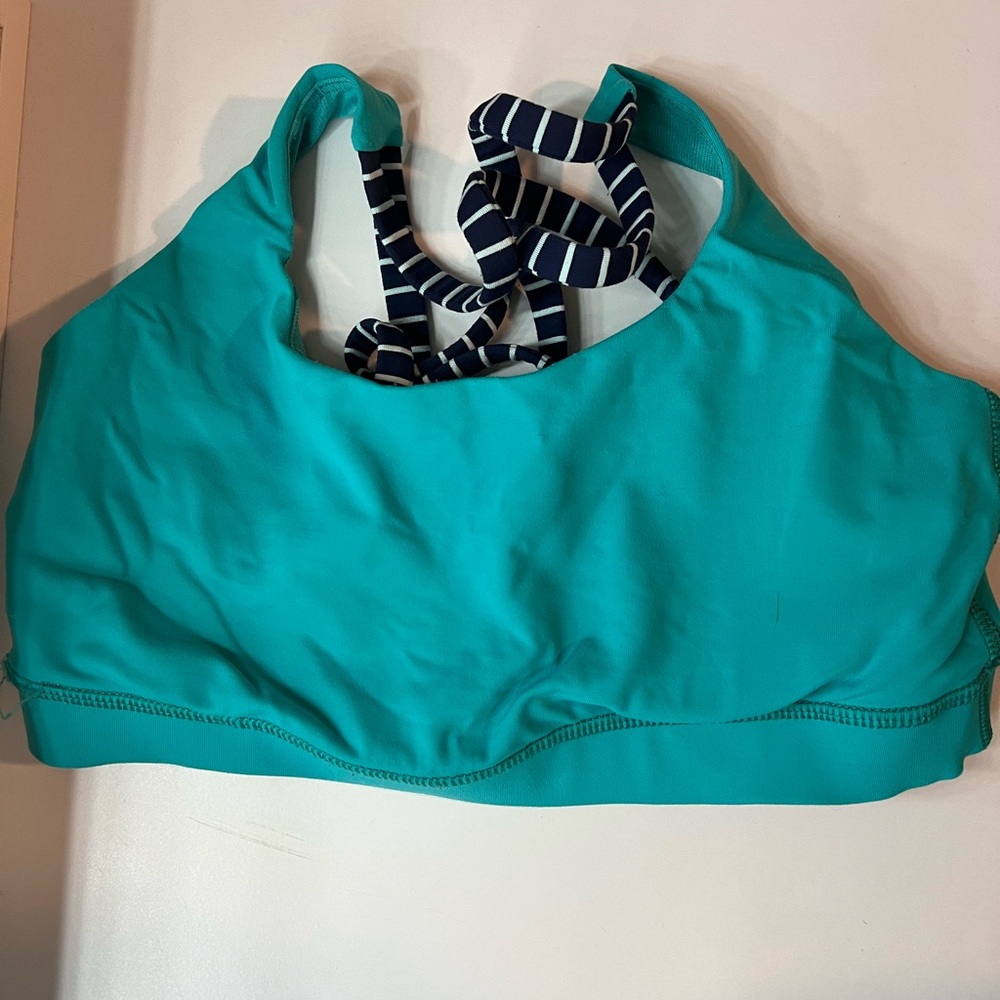 Lululemon Athletica Blue Sports Bra Top